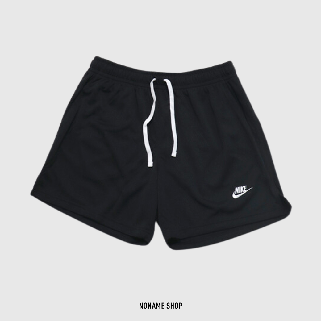 NIKE CLUB MESH FLOW 短褲 抽繩 黑色 (男款)