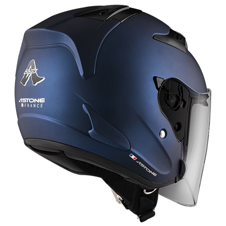 ASTONE DJS 素色 平寶藍 3/4罩