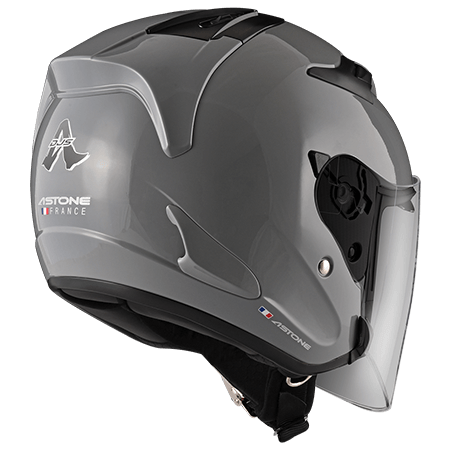 ASTONE DJS 素色 水泥灰 3/4罩