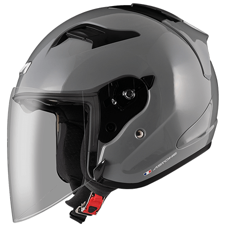 ASTONE DJS 素色 水泥灰 3/4罩