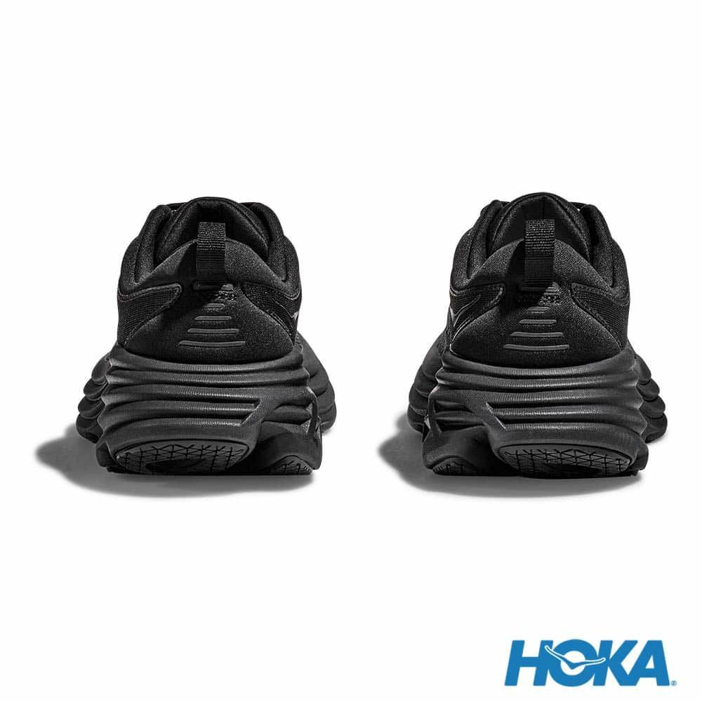 HOKA ONE ONE 男Bondi 8 寬楦路跑鞋黑