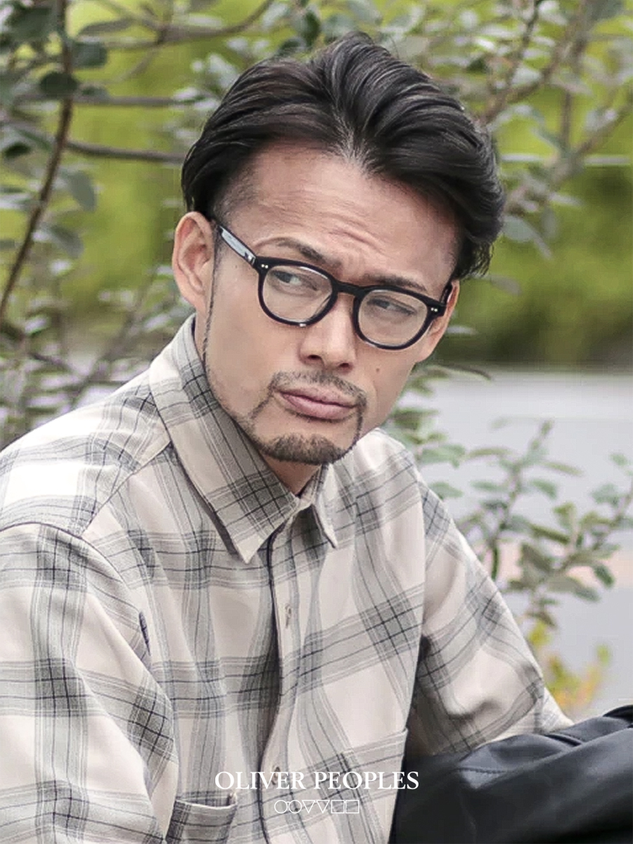 Oliver Peoples經典設計復古手工板材粗框板材眼鏡OV5480U - Kisho