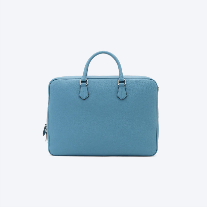Jackson Briefcase Blue Cyan