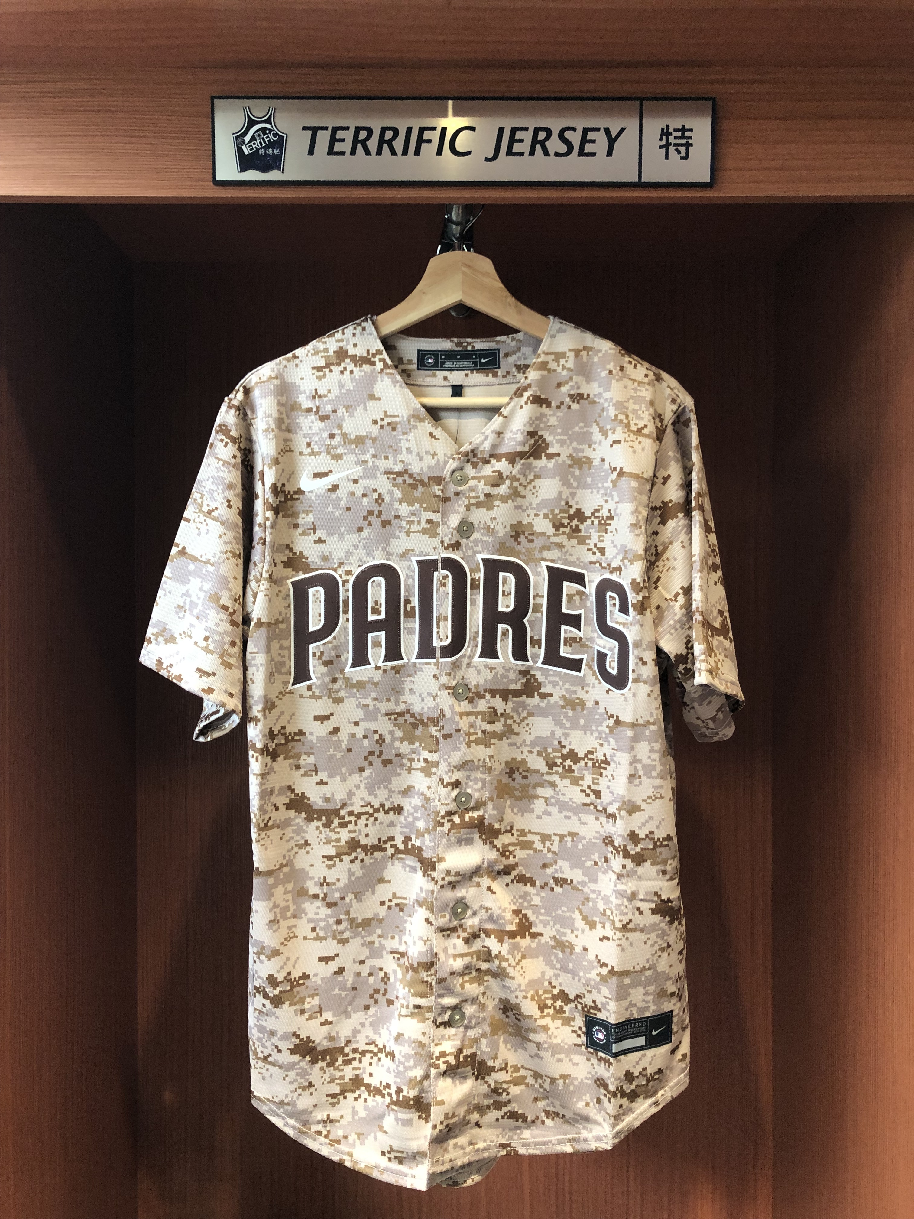 MLB球衣 Fernando Tatis Jr. 聖地牙哥教士戰地迷彩 Nike Replica Player Name Jersey 球迷版 熱轉印 全新
