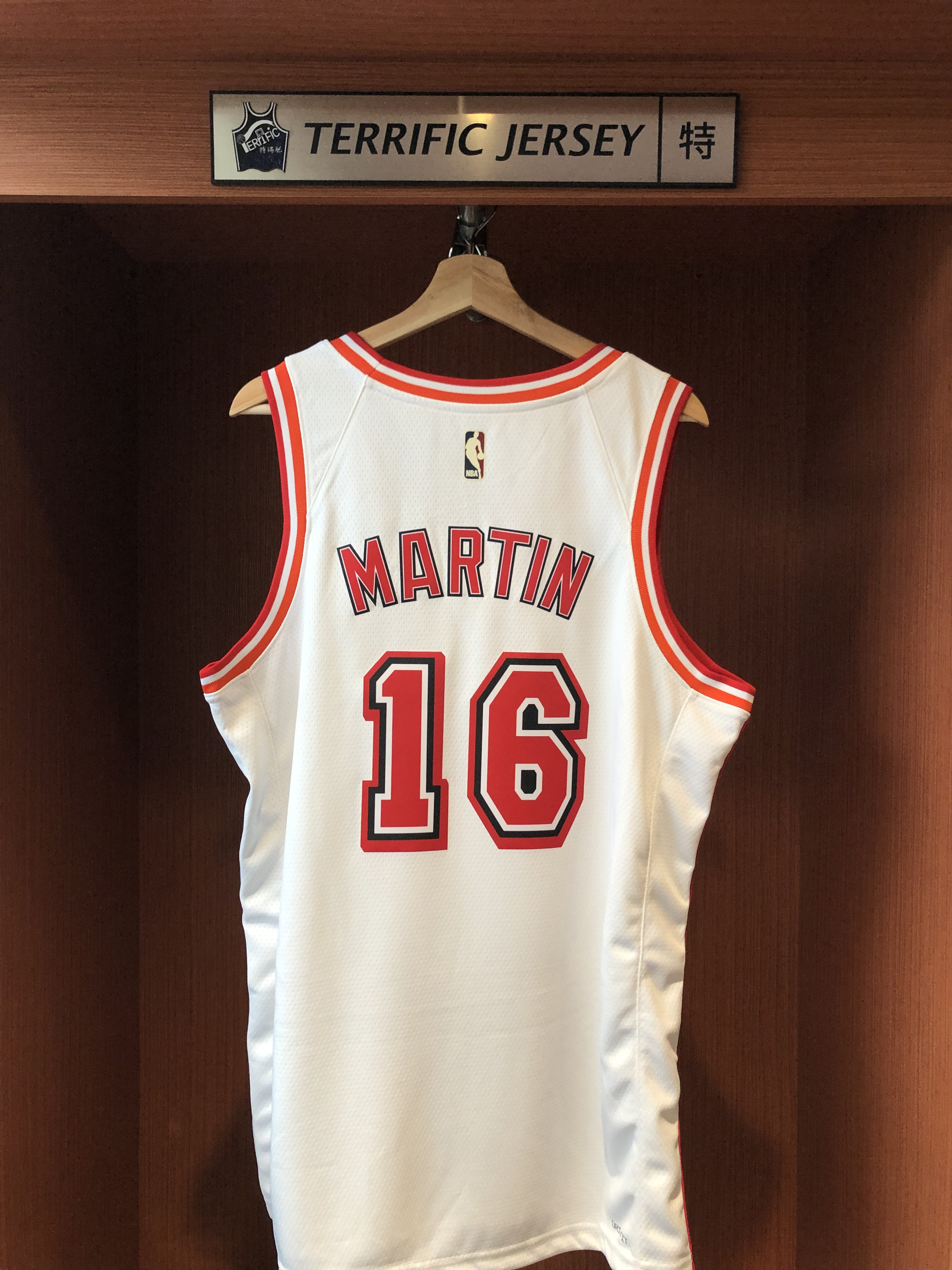 NBA球衣 Caleb Martin 邁阿密熱火復古白 HWC Nike Swingman 球迷版 熱轉印 全新