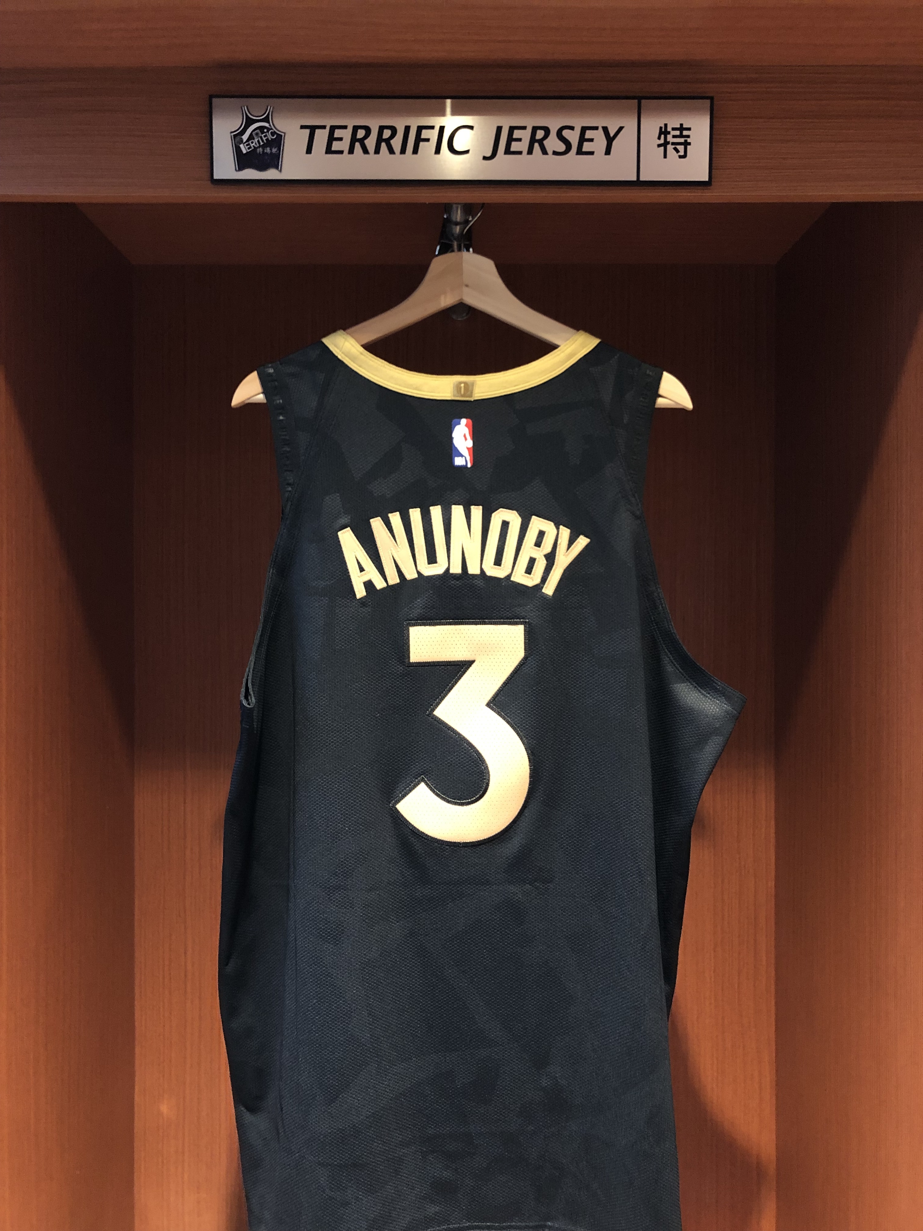 NBA球衣 OG Anunoby 多倫多暴龍城市 City Nike Authentic 球員版 電繡 含贊助商標 全新