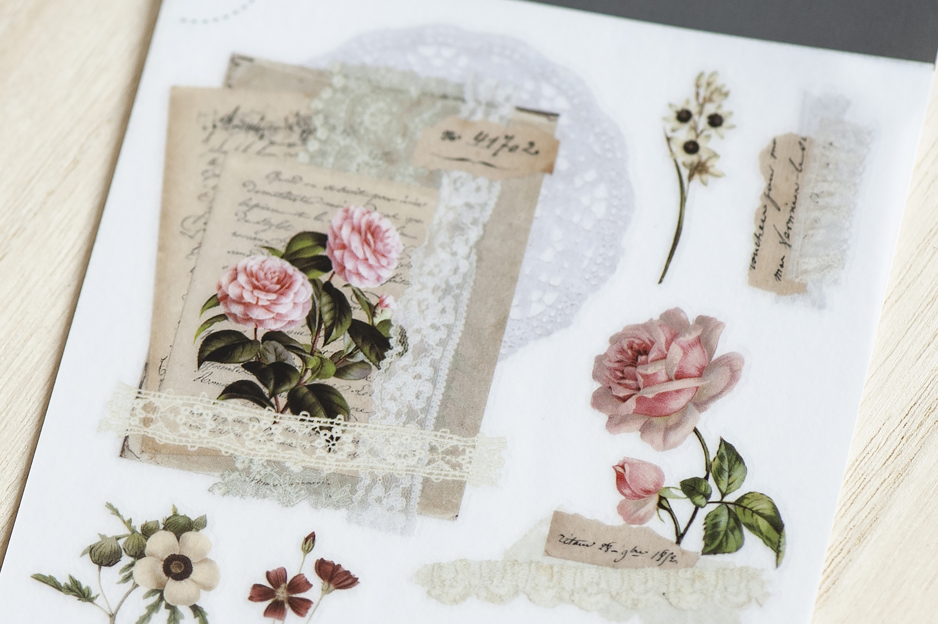 MU．轉印貼紙 Print-On Stickers no.228~235