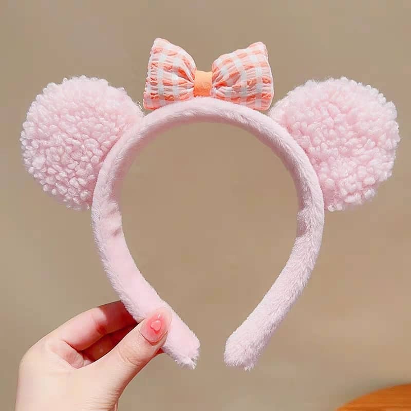 Cute Fluffy Bear Ears Headband