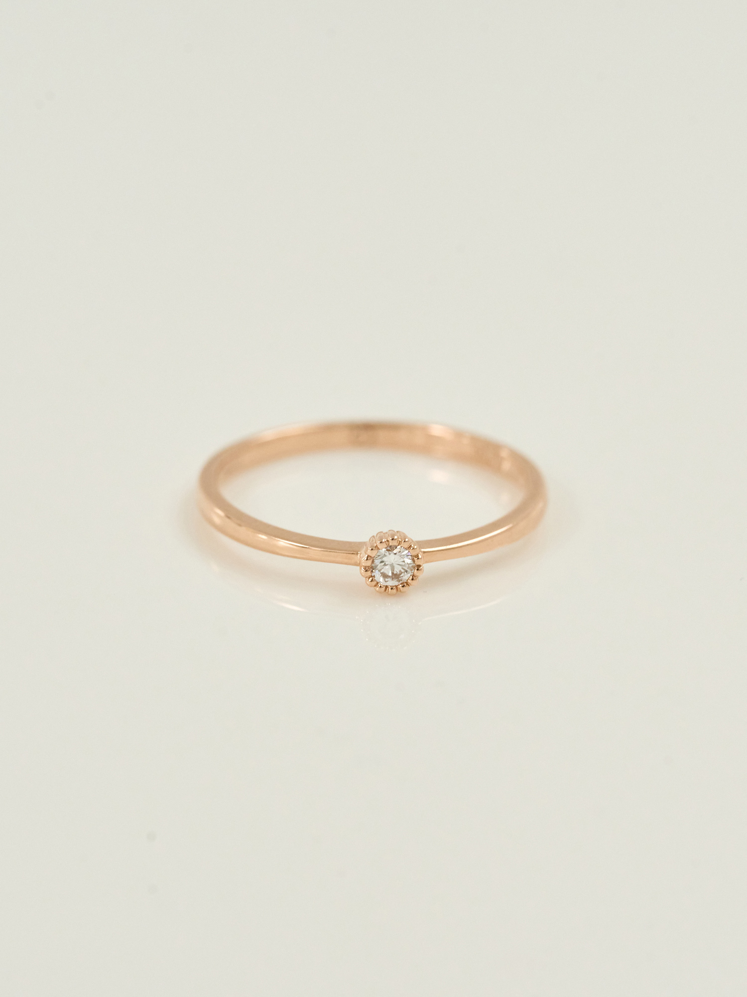 ETHEREAL 18K鑽石純粹戒指