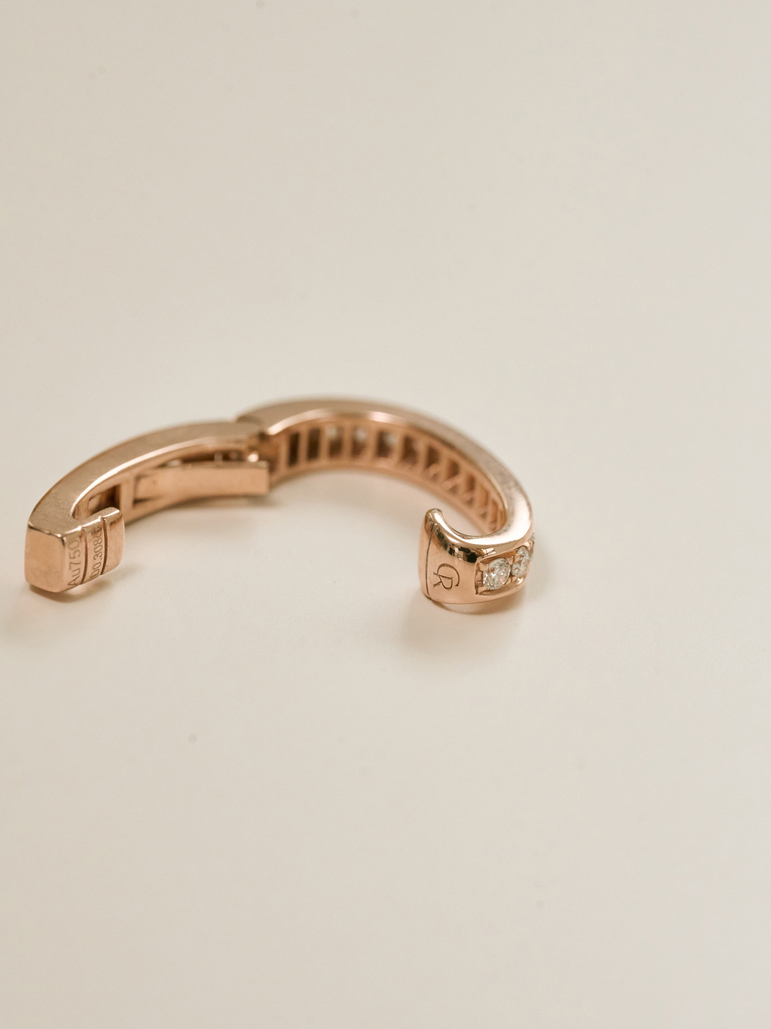 SUBLIME 18K鑽石極致耳骨夾