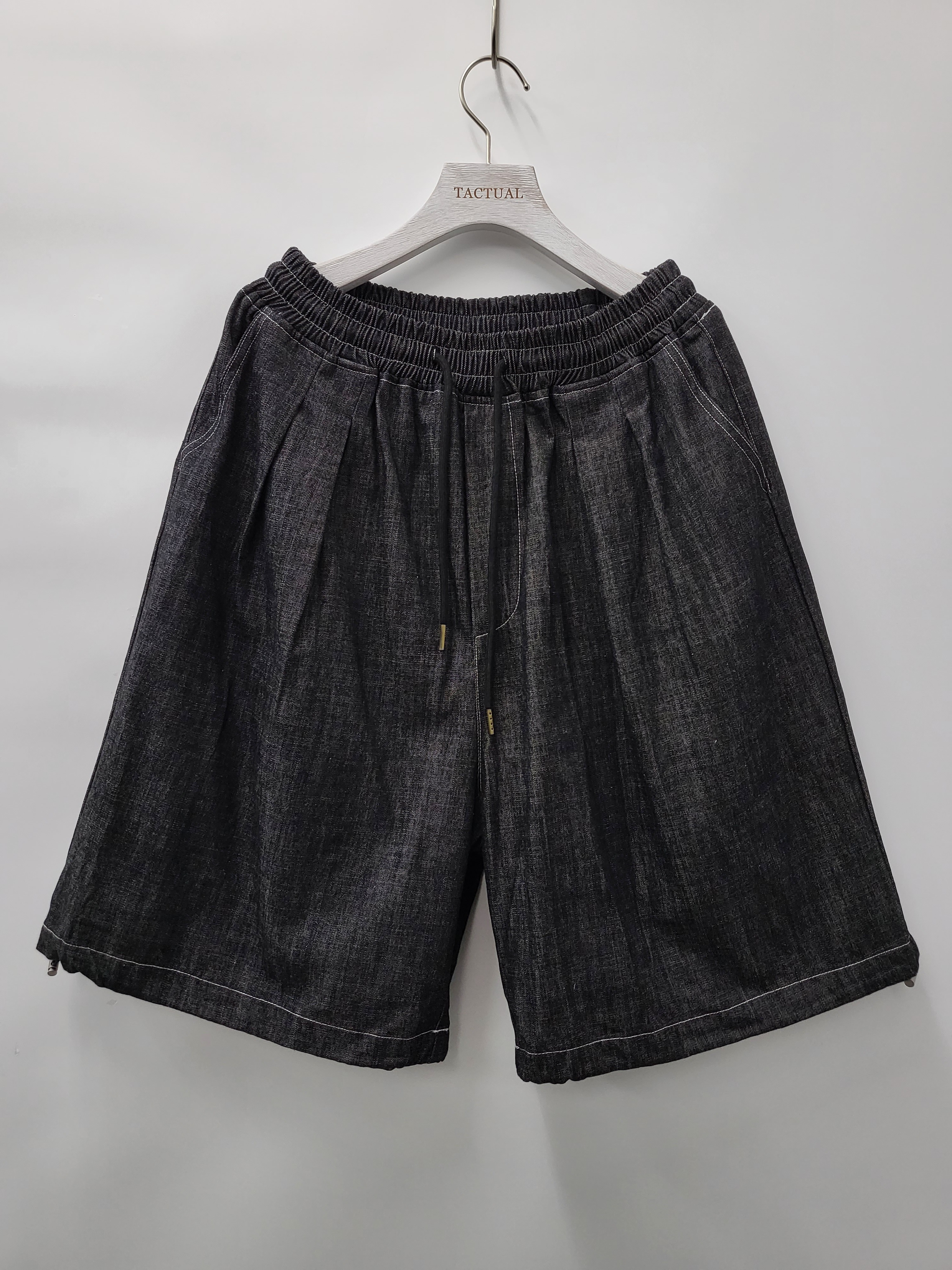 淨色牛仔短褲 P2478