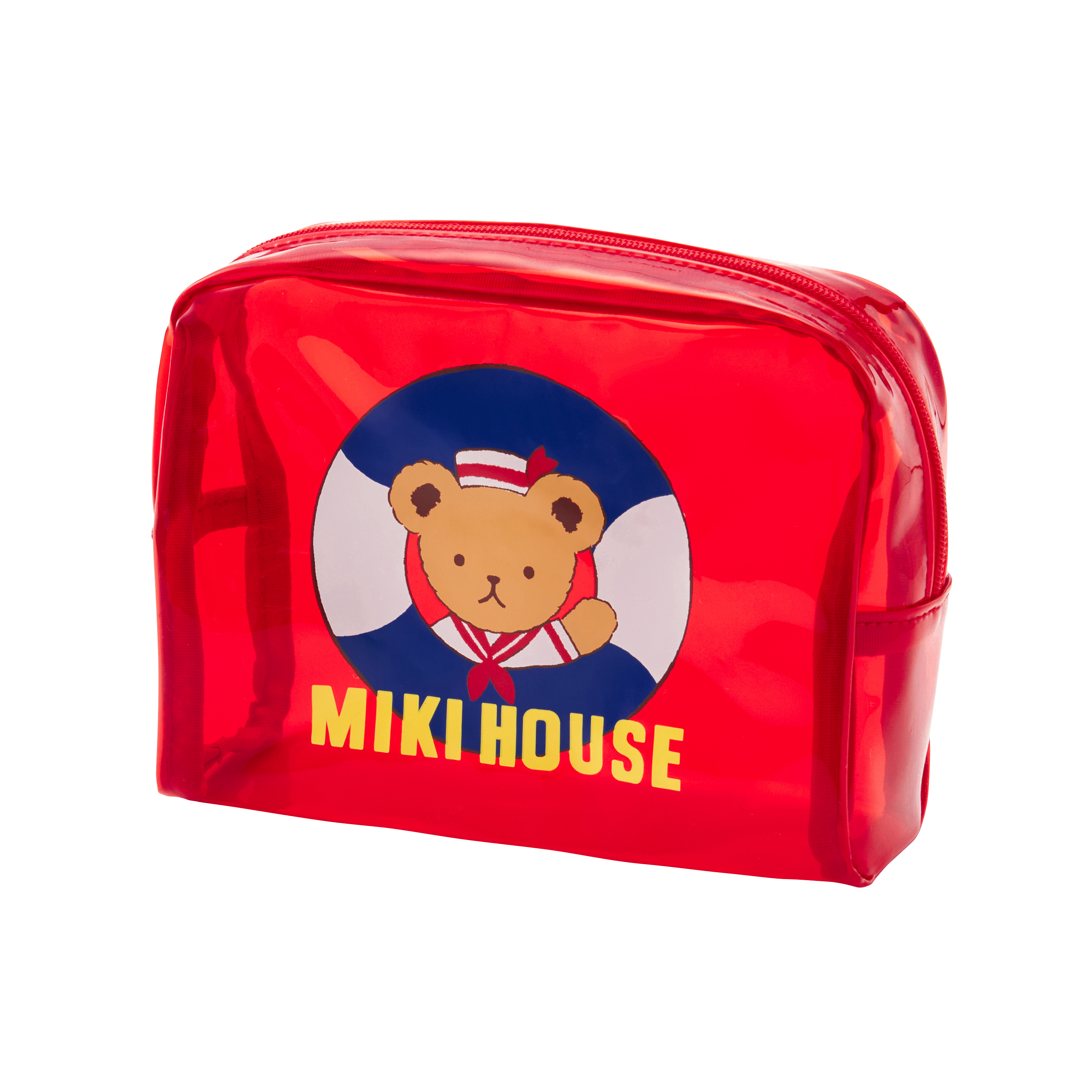 小熊紅色收納包