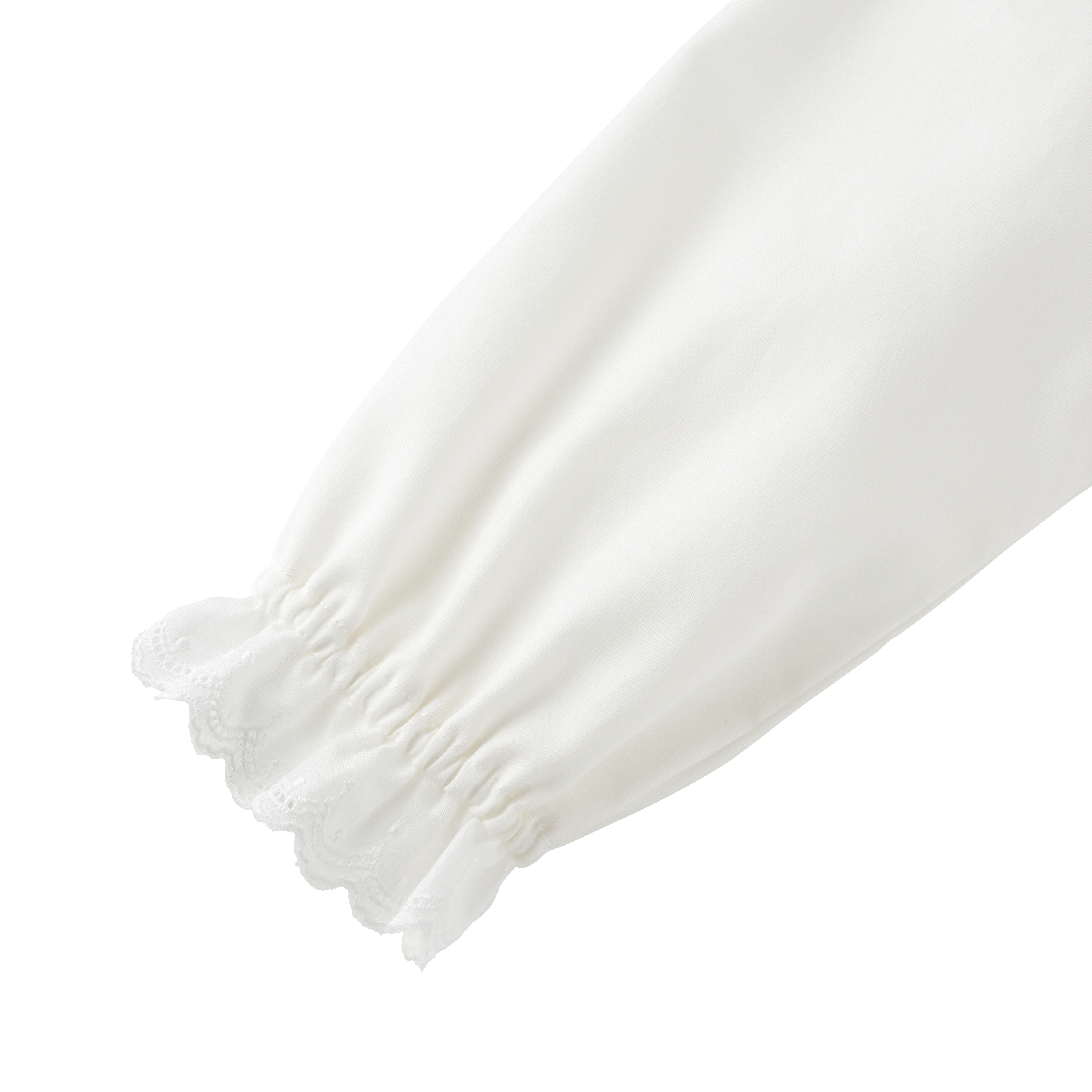 華麗蕾絲領長袖T卹