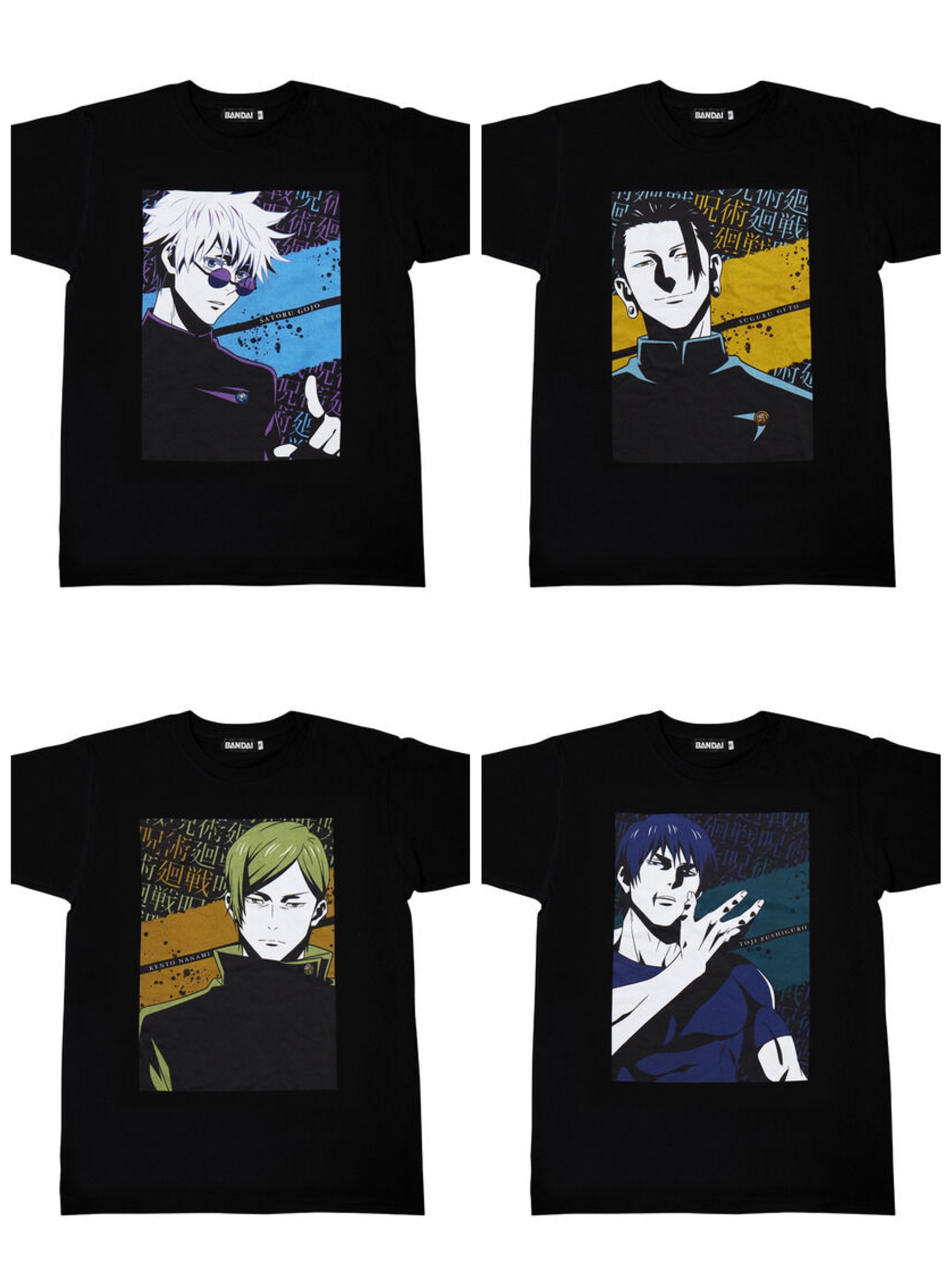 Pbandai 預訂2024/5月 呪術廻戦 Tシャツコレクション－漆－