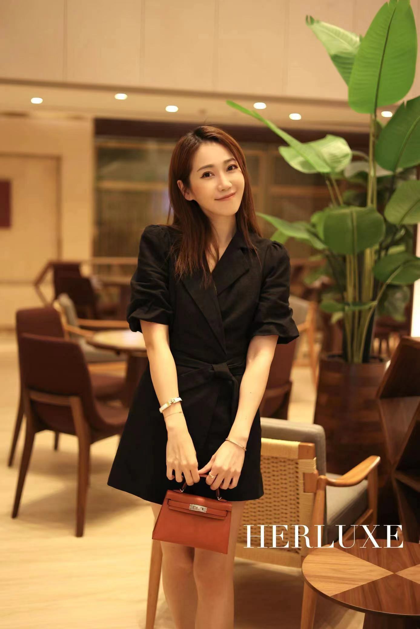 歌手 Artist 【 蔡明思 Jessica Tsoi 】 Kelly mini II 6C cuivre /0D rose mexico ck chevre U