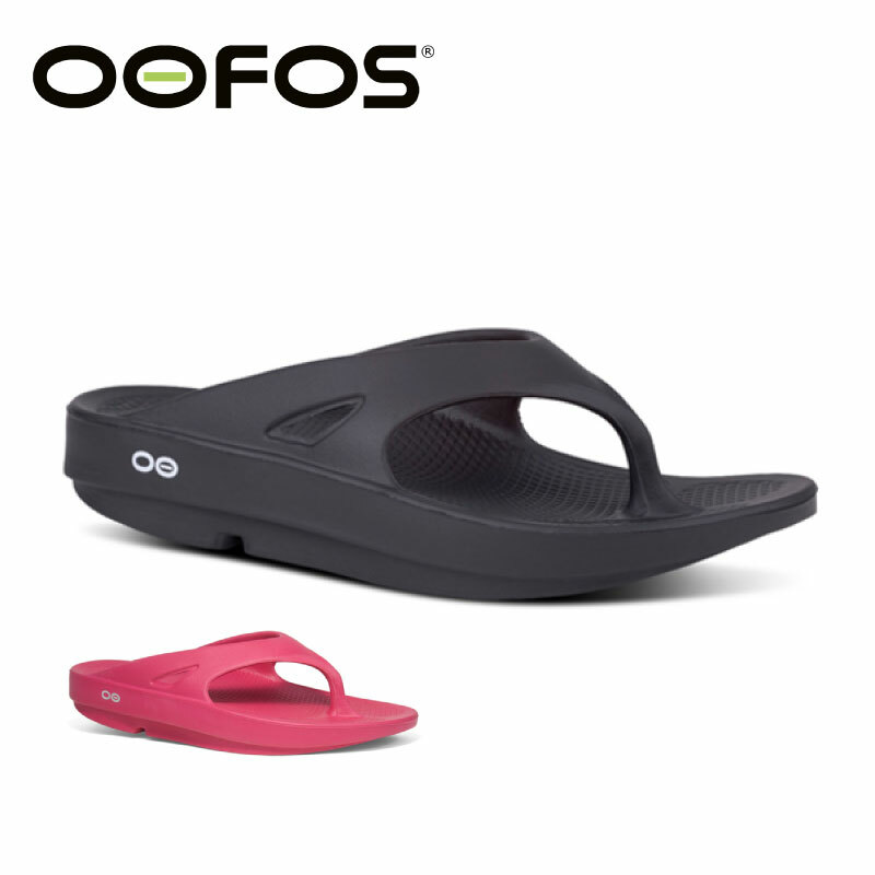 OOFOS 美國 OOFOS Ooriginal 黑/粉紅 女 舒緩壓力/高排水性/抗菌 30OW1000