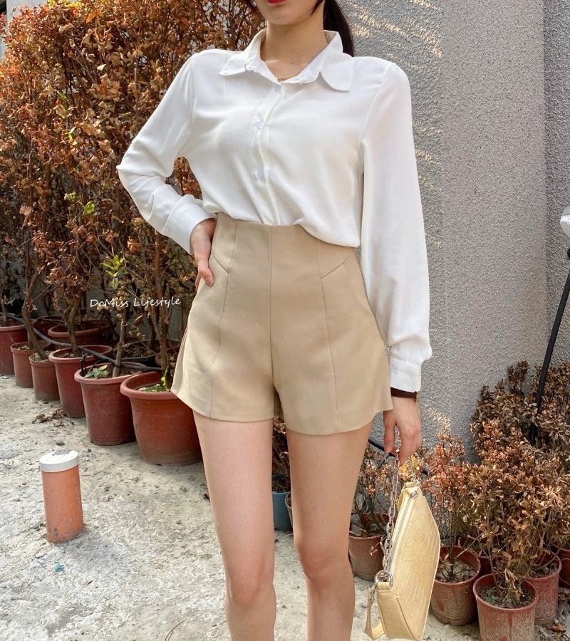 【神仙級】DOMISS大方A字高腰西裝短褲-2色 (現貨)