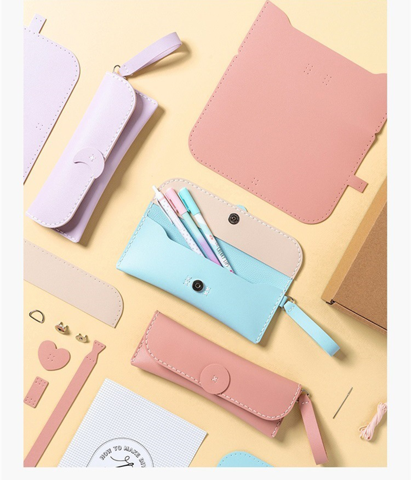 PU皮筆袋創意手工 C8090