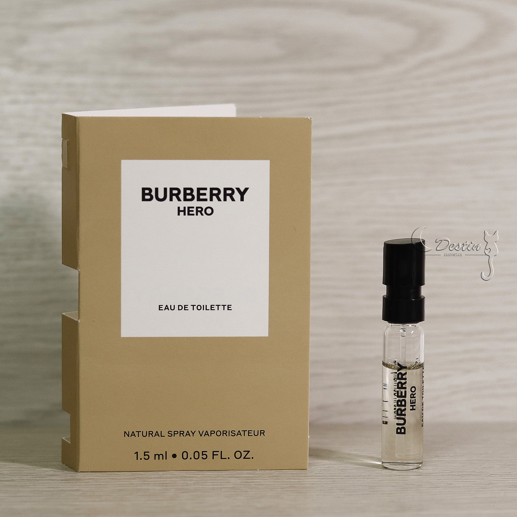 BURBERRY 英雄神話Hero 男性淡香水1.5mL 可噴式試管香水全新