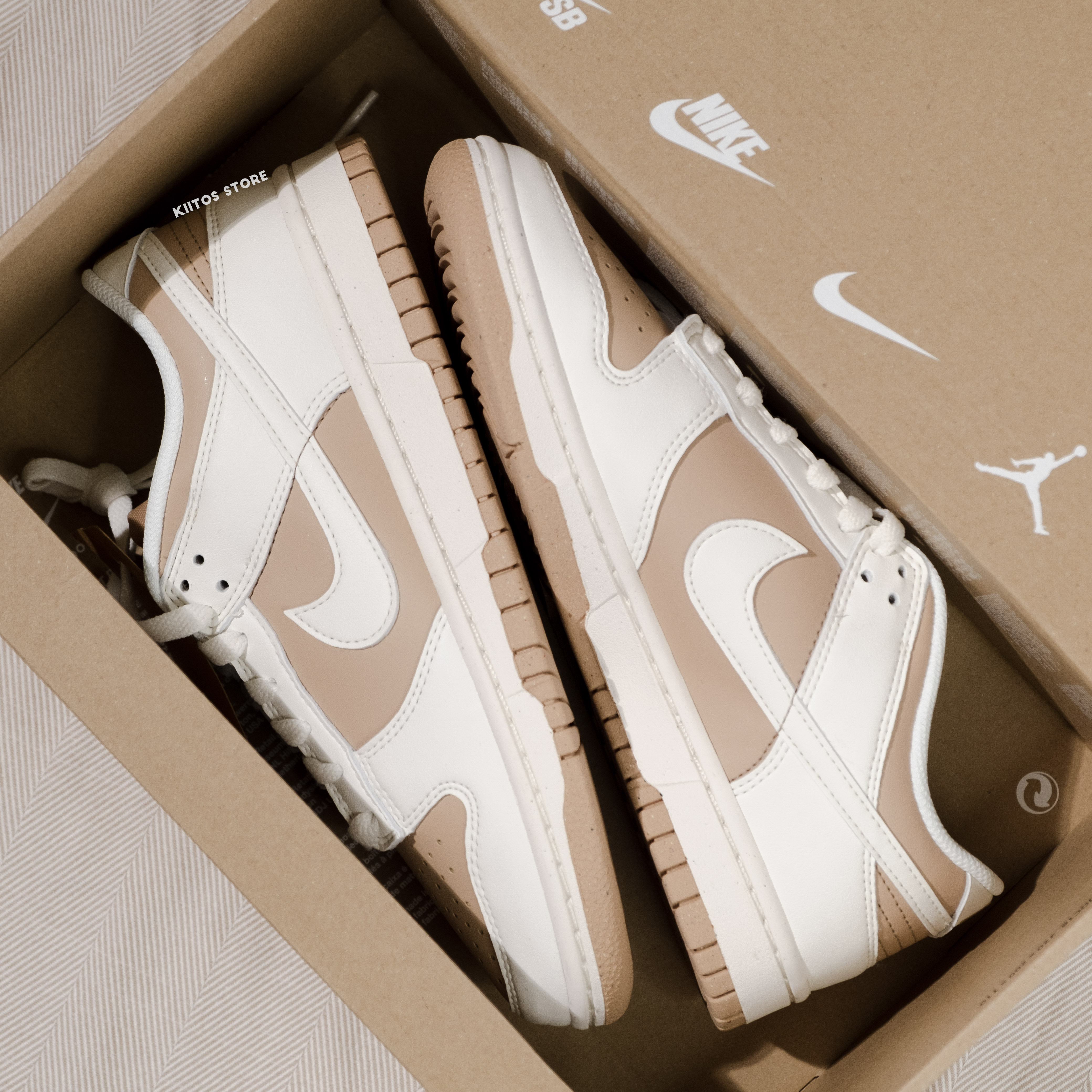 Nike Dunk Low Next Nature Hemp 反轉奶茶 DD1873-200