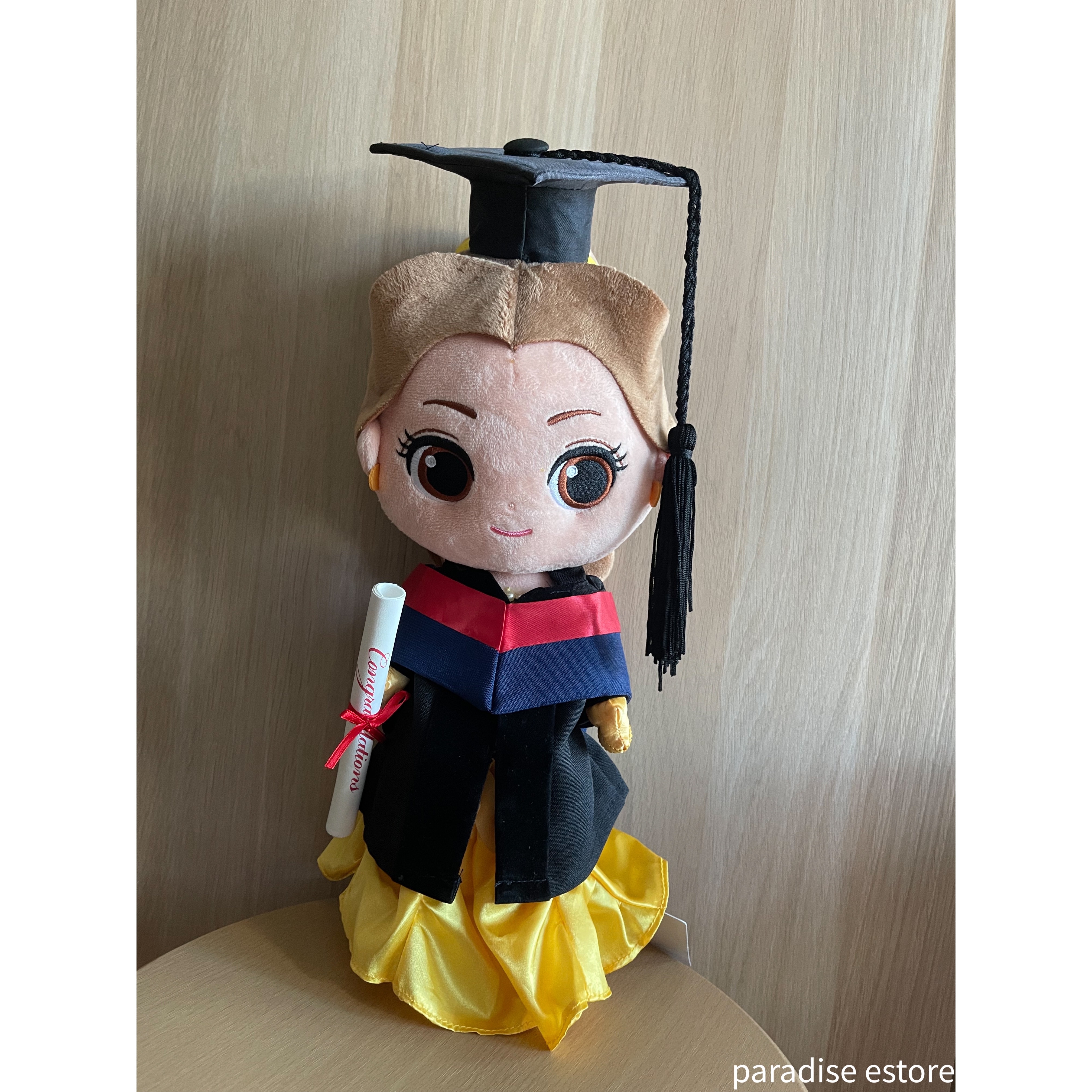 貝兒公主 畢業公仔 (12 inch)