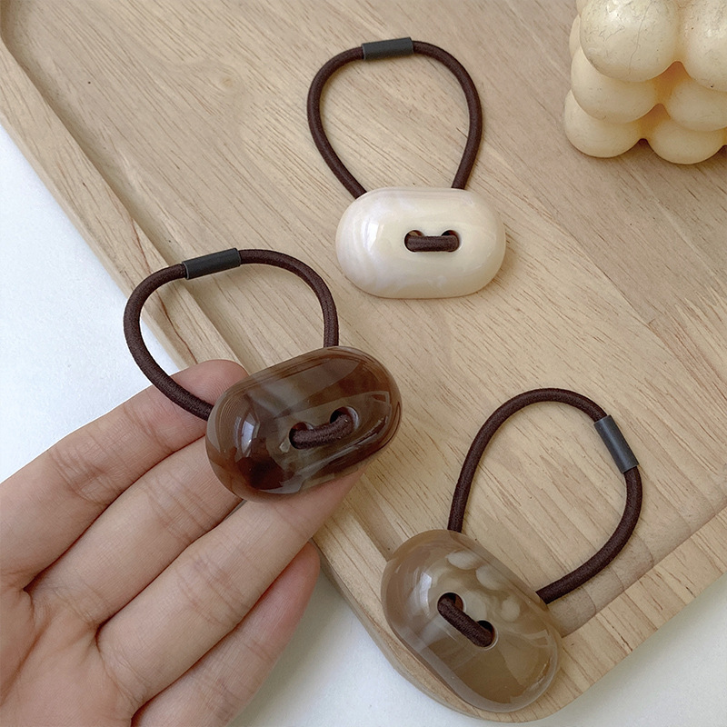 《2711》太妃糖簡約髮圈