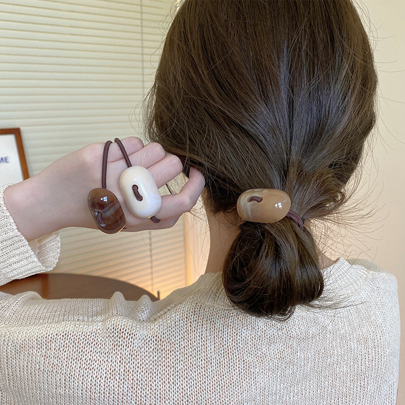 《2711》太妃糖簡約髮圈