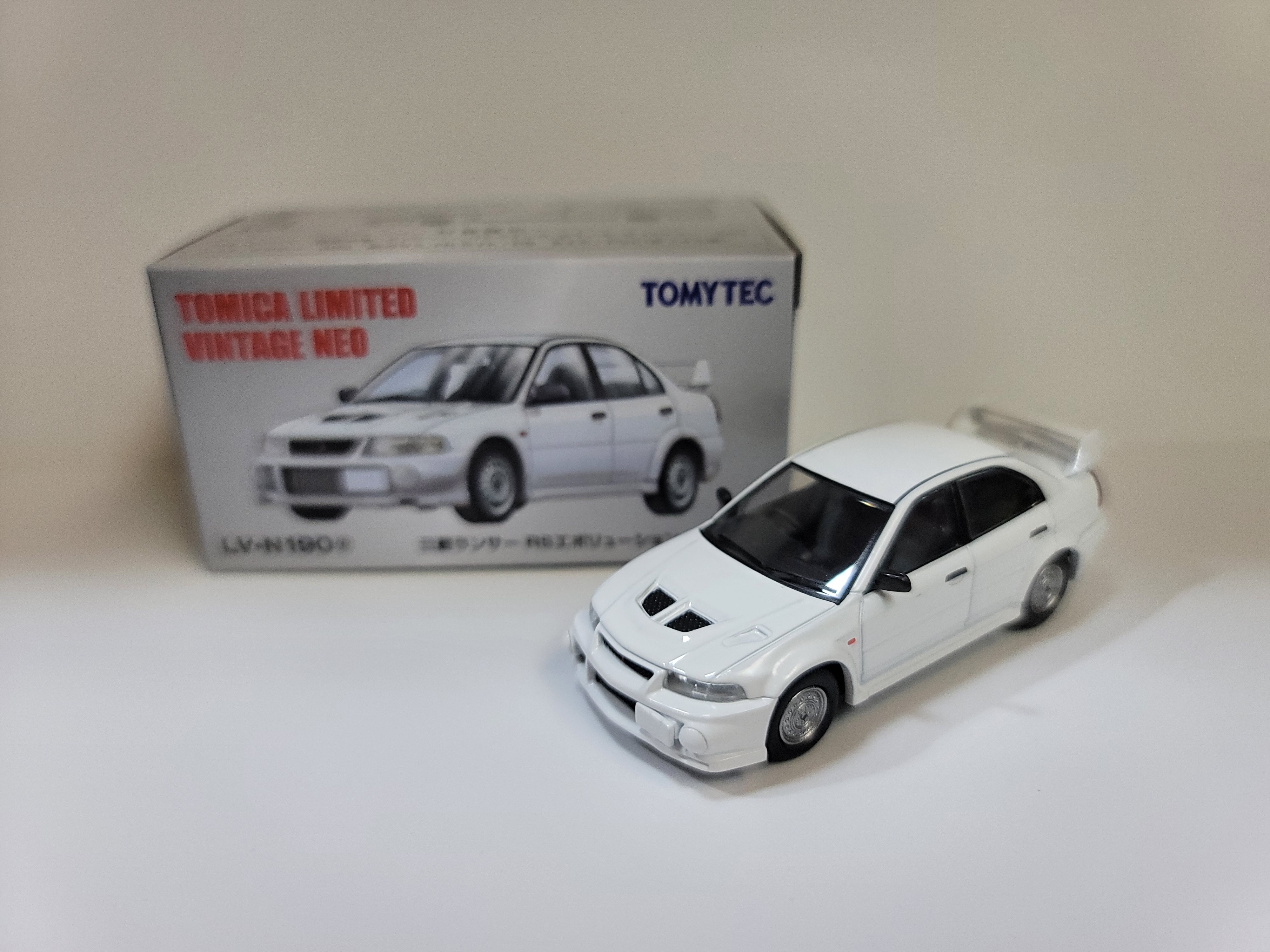 Tomica Limited Vintage NEO LV-N190e LANCER RS EVOLUTION 6 VI