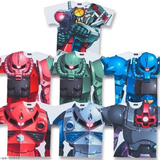 229969 Pbandai 預訂2025/7月 機動戦士ガンダム フルパネルTシャツ