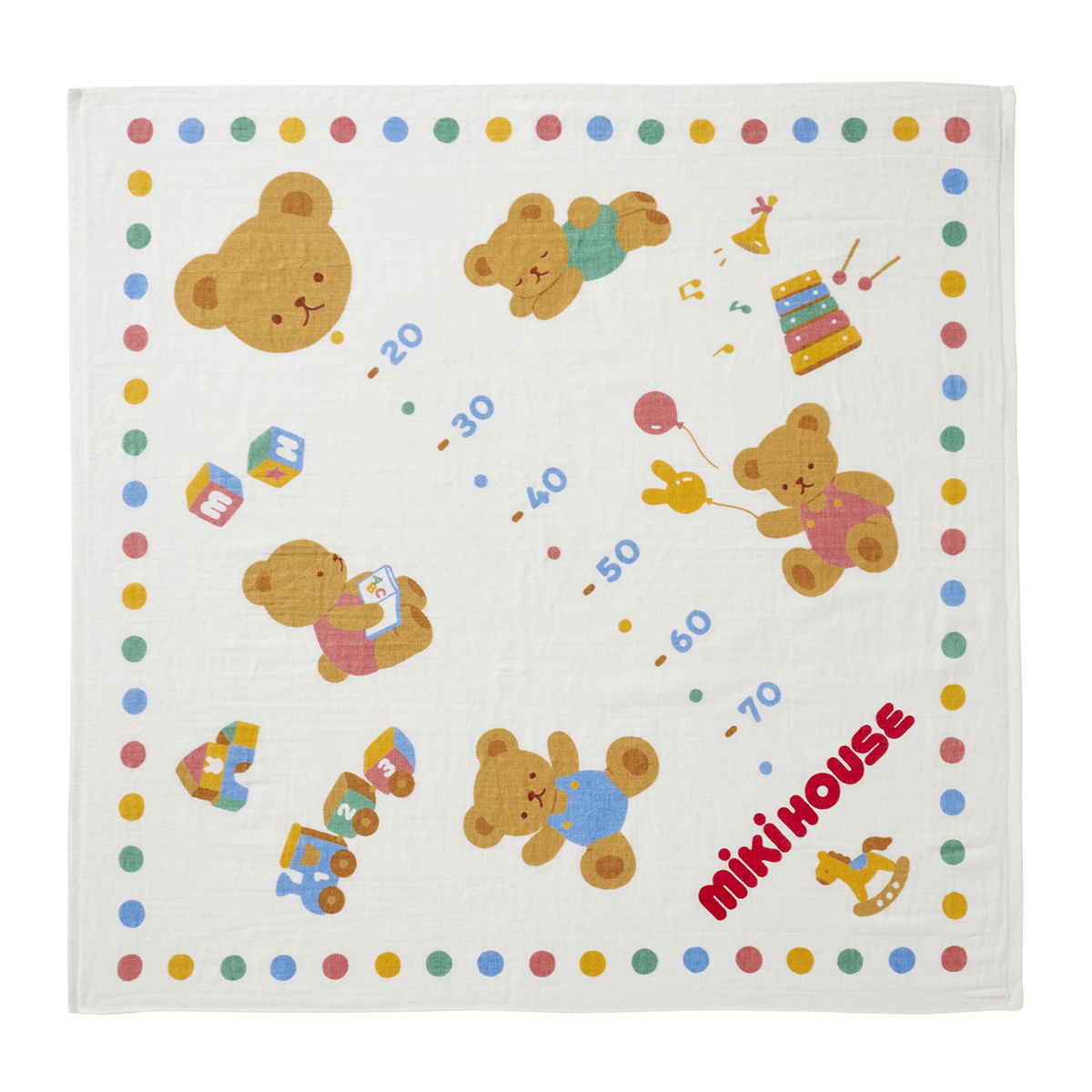 身高計紗布浴巾