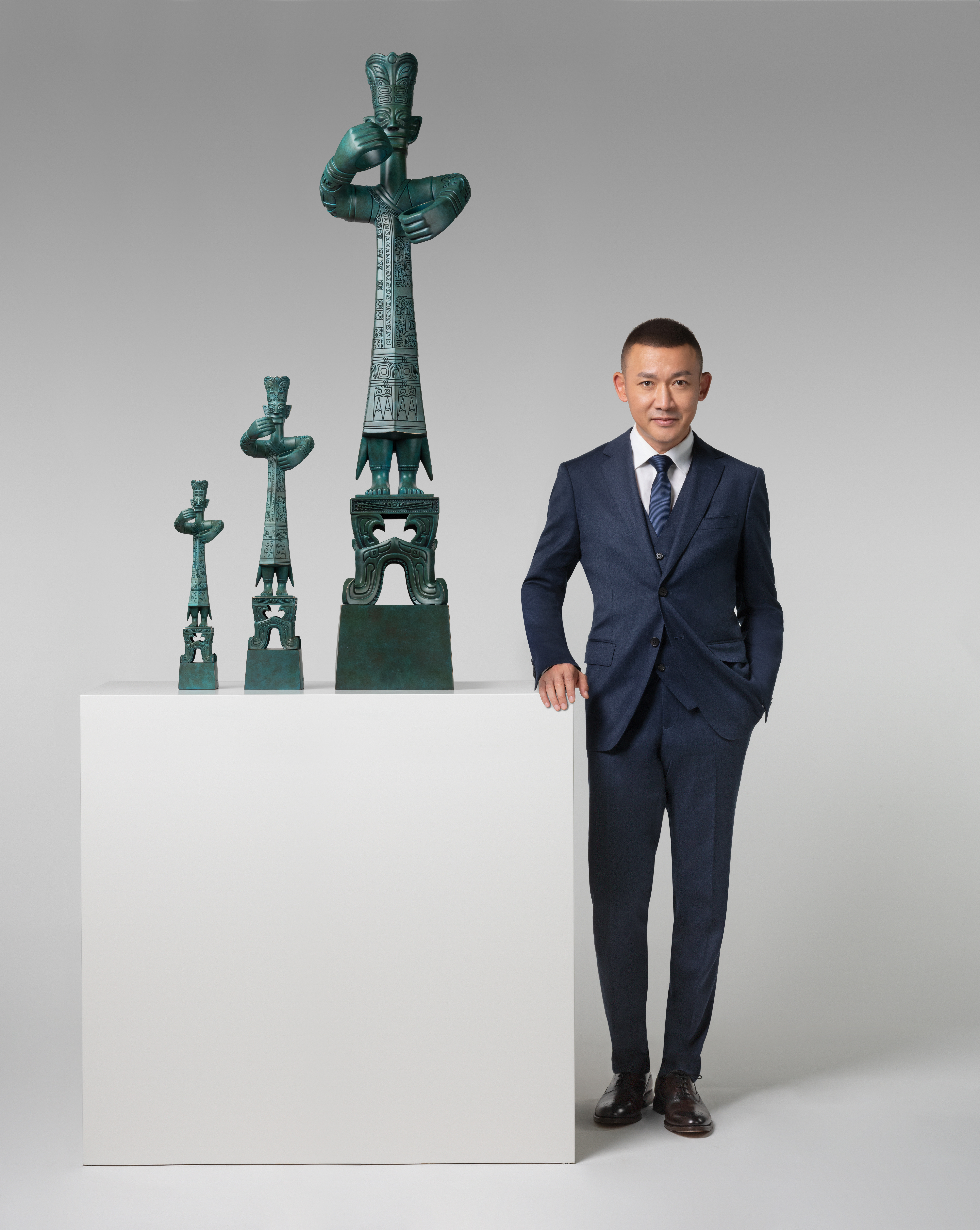 三星堆．青銅大立人(小)◇已停產◇