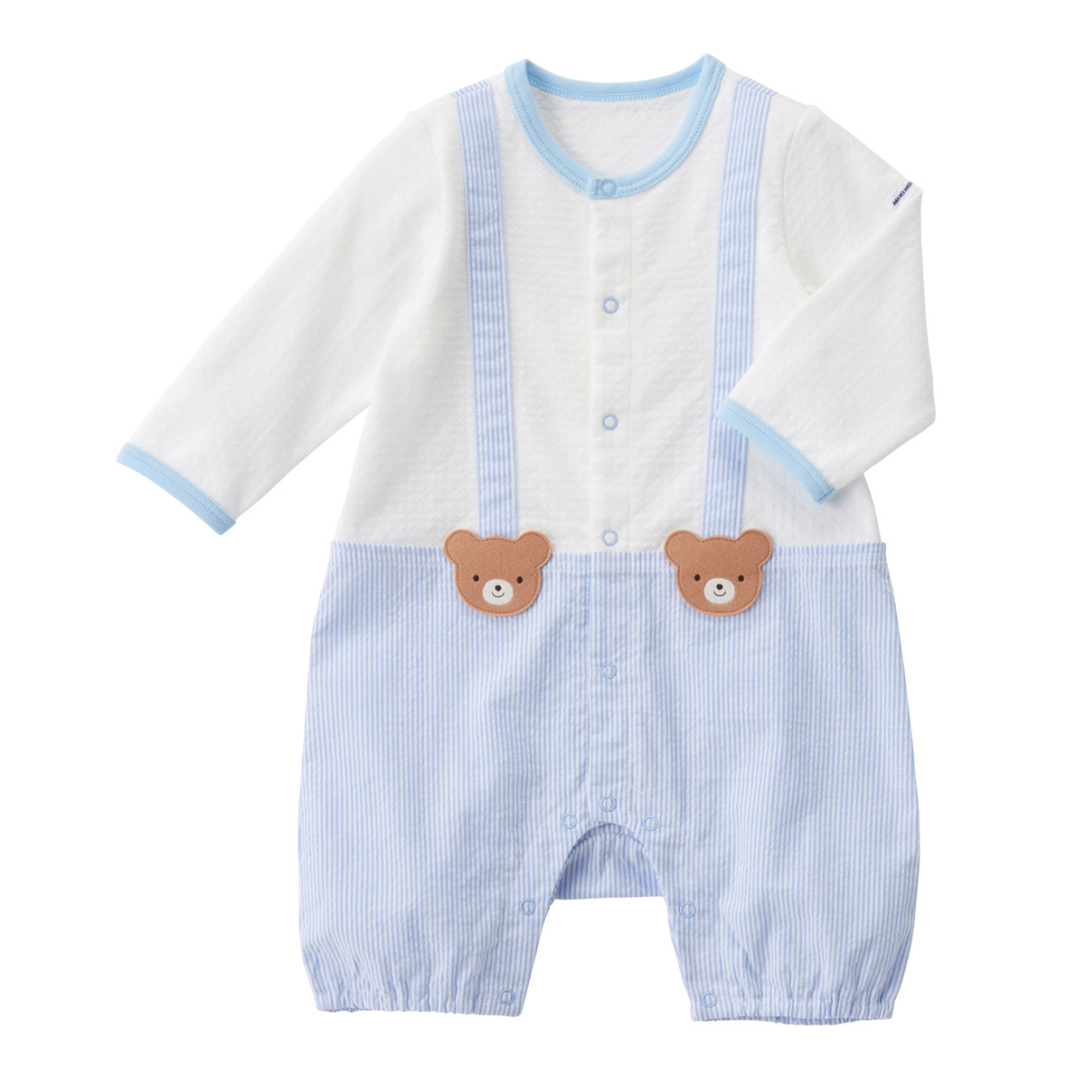 小熊假兩件連體服