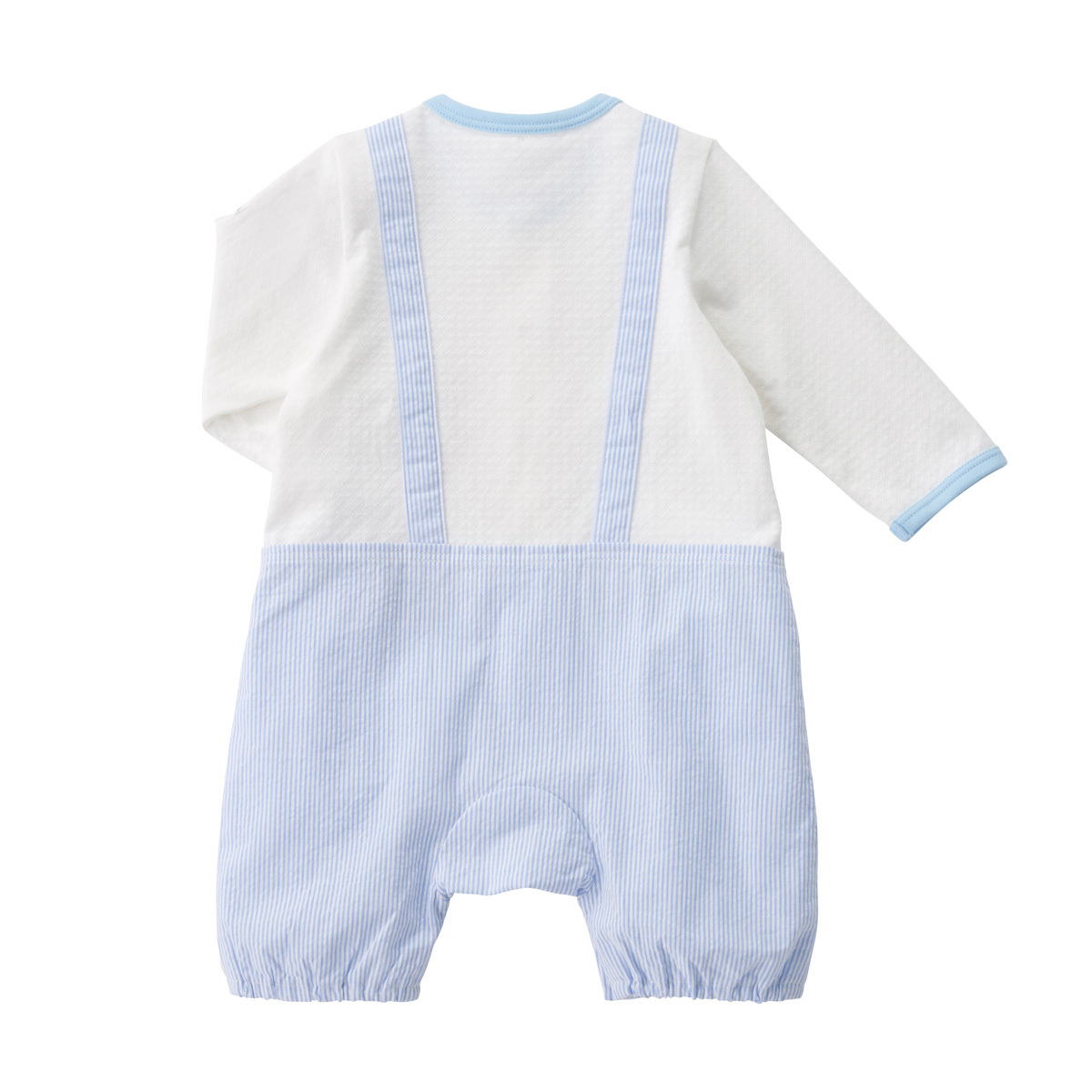 小熊假兩件連體服