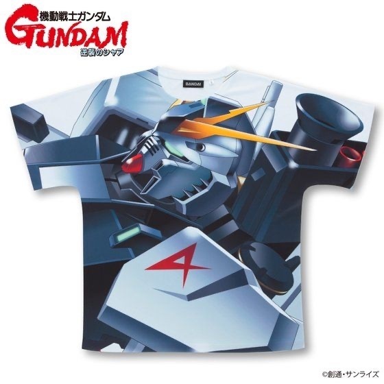 229970 Pbandai 預訂2025/7月 機動戦士ガンダム 逆襲のシャア フルパネルTシャツ