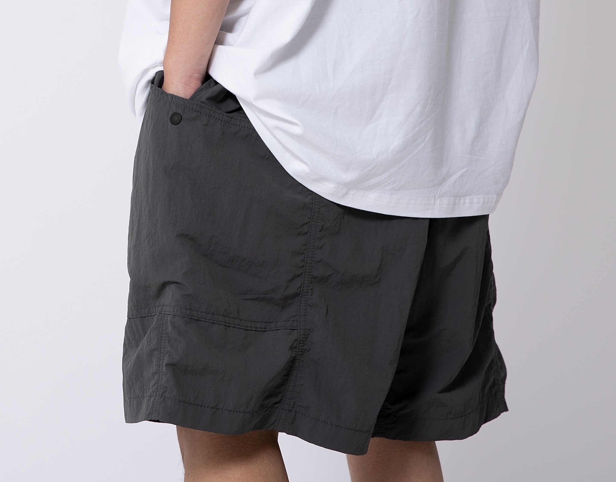 ANST 快拆磁扣大口袋短褲 灰白/深灰/黑色 ST.7