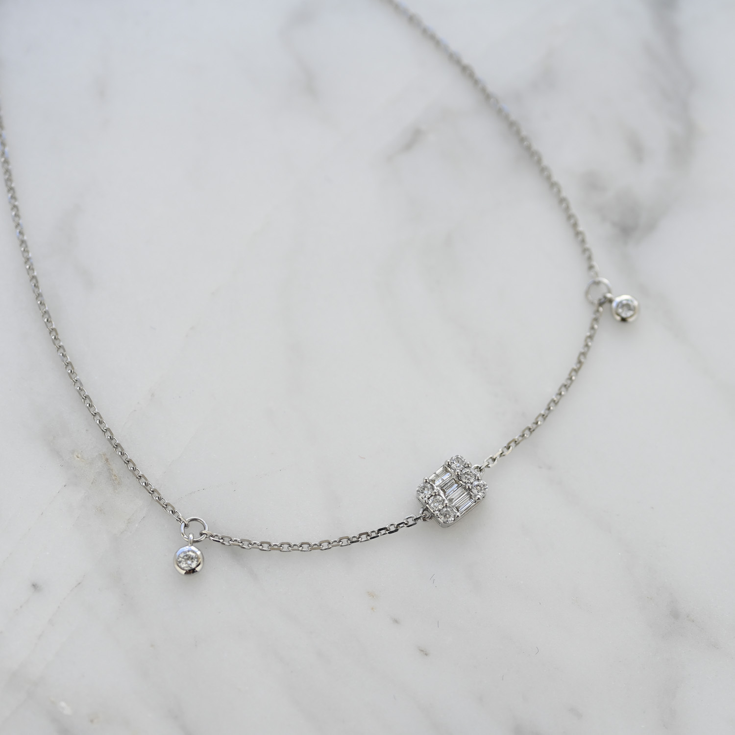 18K El foco Diamond Bracelet