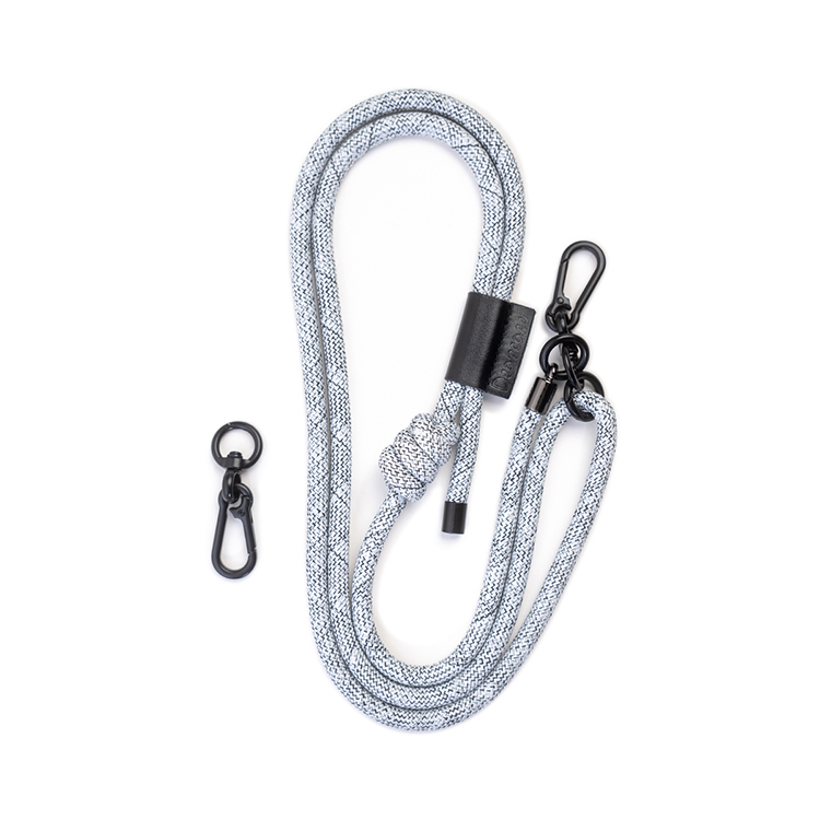 白迷彩 專業型 7MM 手機/相機 掛繩背帶 (含墊片)