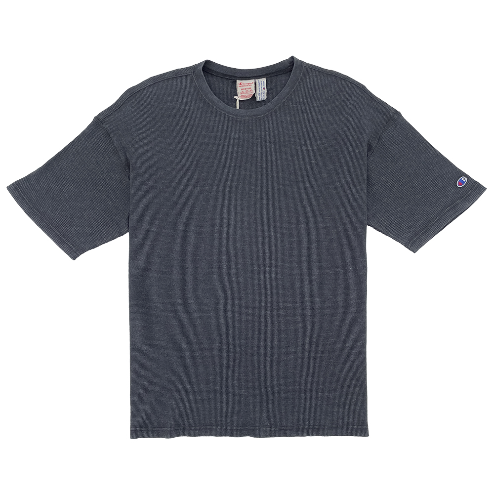 RWSS 1952系列-修身鬆餅格短袖TEE(黑色)