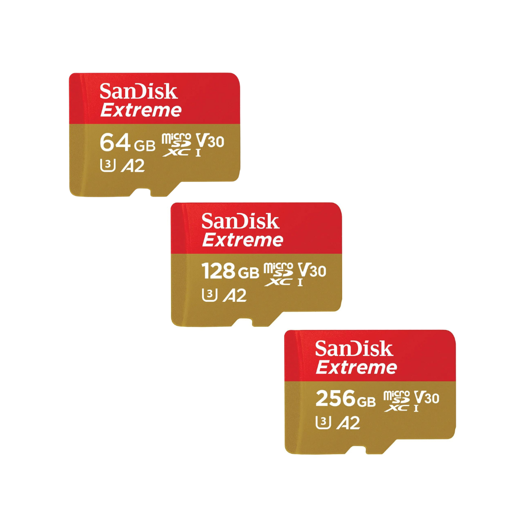 ※SanDisk microSDXC™ 紅金記憶卡