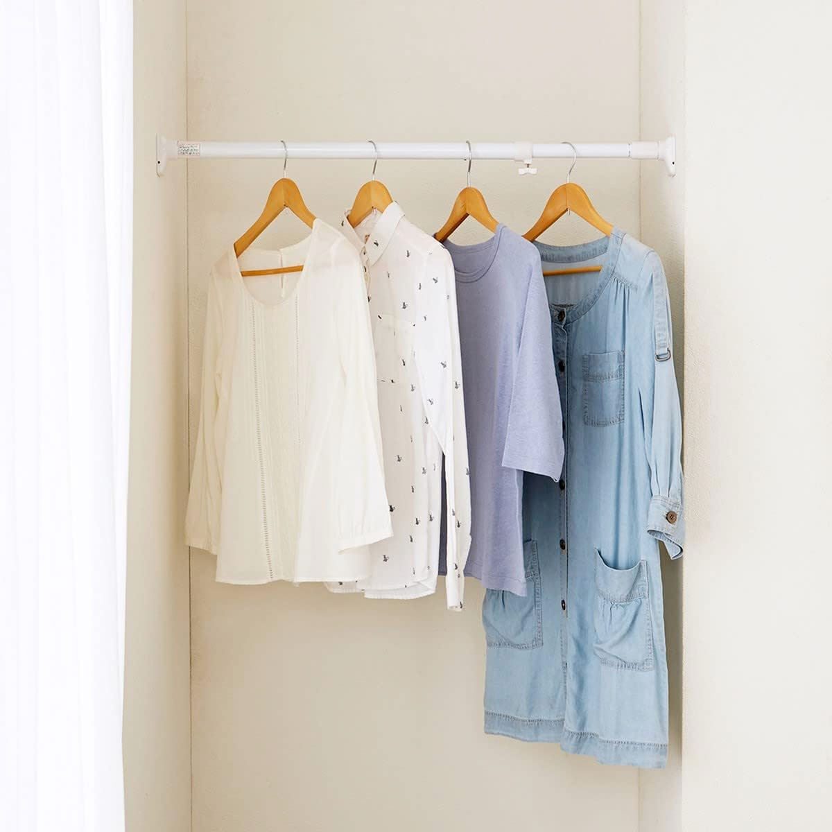 日本品牌 Heian Shindo 鐵伸縮通 -白色 -RTW-75 / 110 / 170