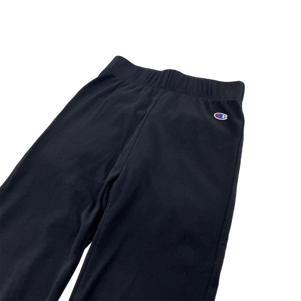 女款-ATHLETIC彈性修身運動長褲-黑色（116264-KK001）