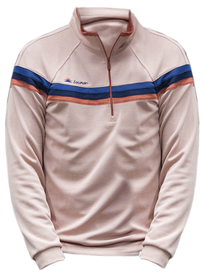 EasyMain 衣力美 男排汗長袖休閒衫 21淺橘  露營/戶外/休閒/旅遊/野餐/釣魚 12EMS13071