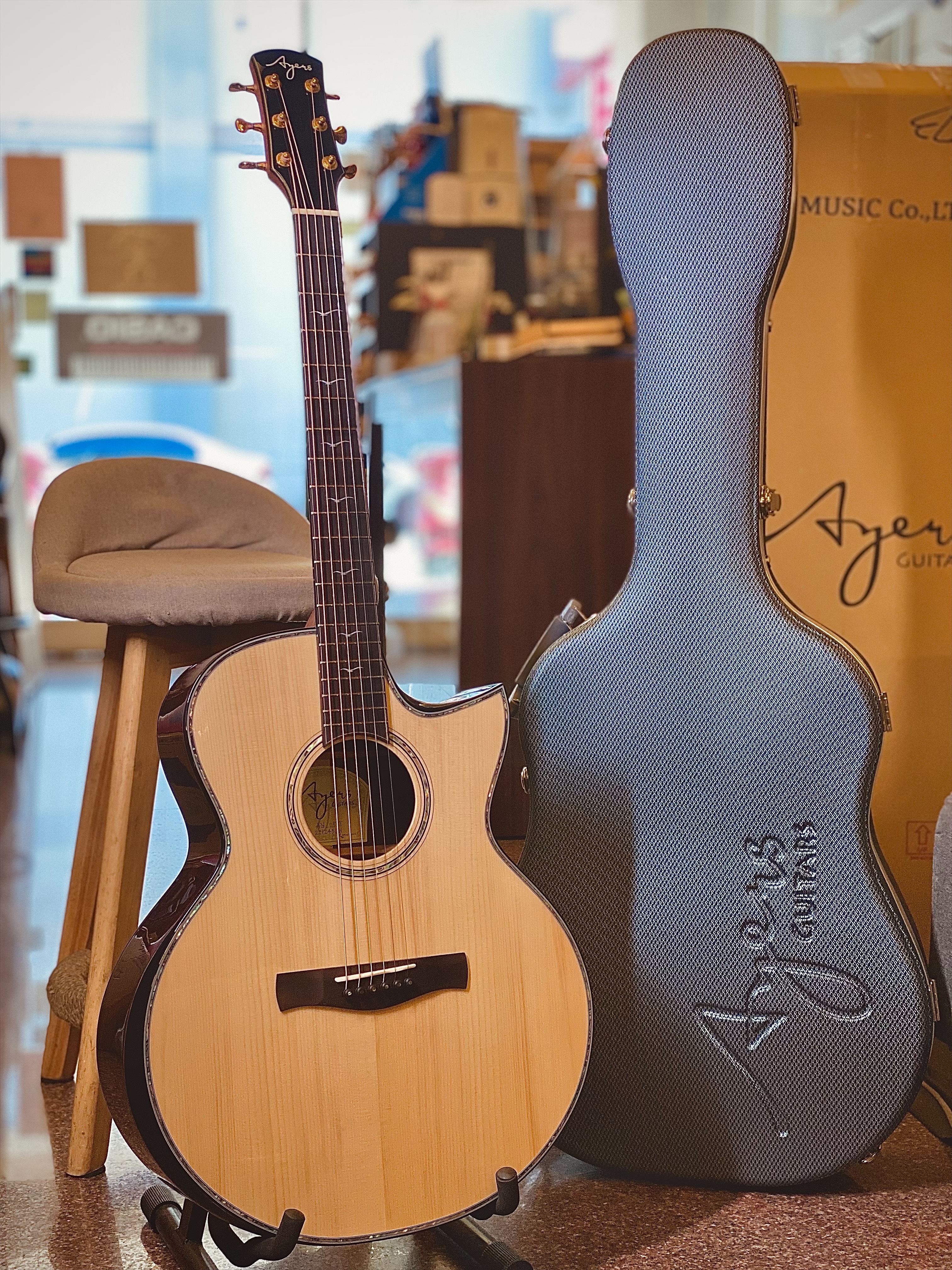 AYERS 25th週年紀念琴 AY-25SJ 全單板民謠吉他