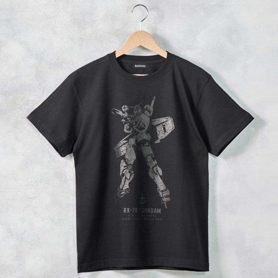 Pbandai 預訂2023/9月 機動戦士ガンダム BLACKシリーズ Tee