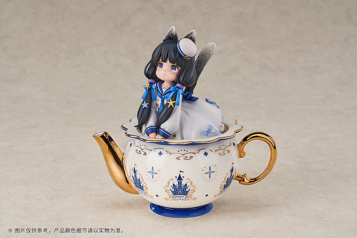 茶會貓 茶壺貓 奶牛貓 第3彈 原畫 STAR影法師 RIBOSE DLC SERIES "TEA TIME CATS" COW CAT NON-SCALE FIGURINE