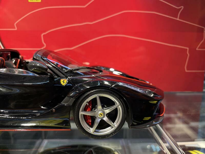 BBR BBR182232 Ferrari LaFerrari Aperta Black 1/18