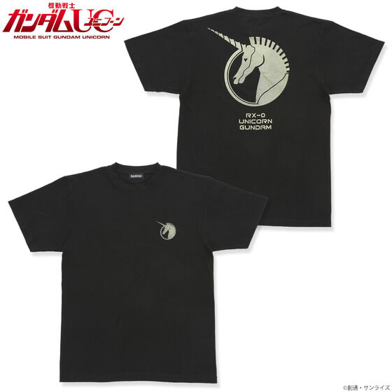 機動戦士ガンダムUC ゴールドラメプリント Tee