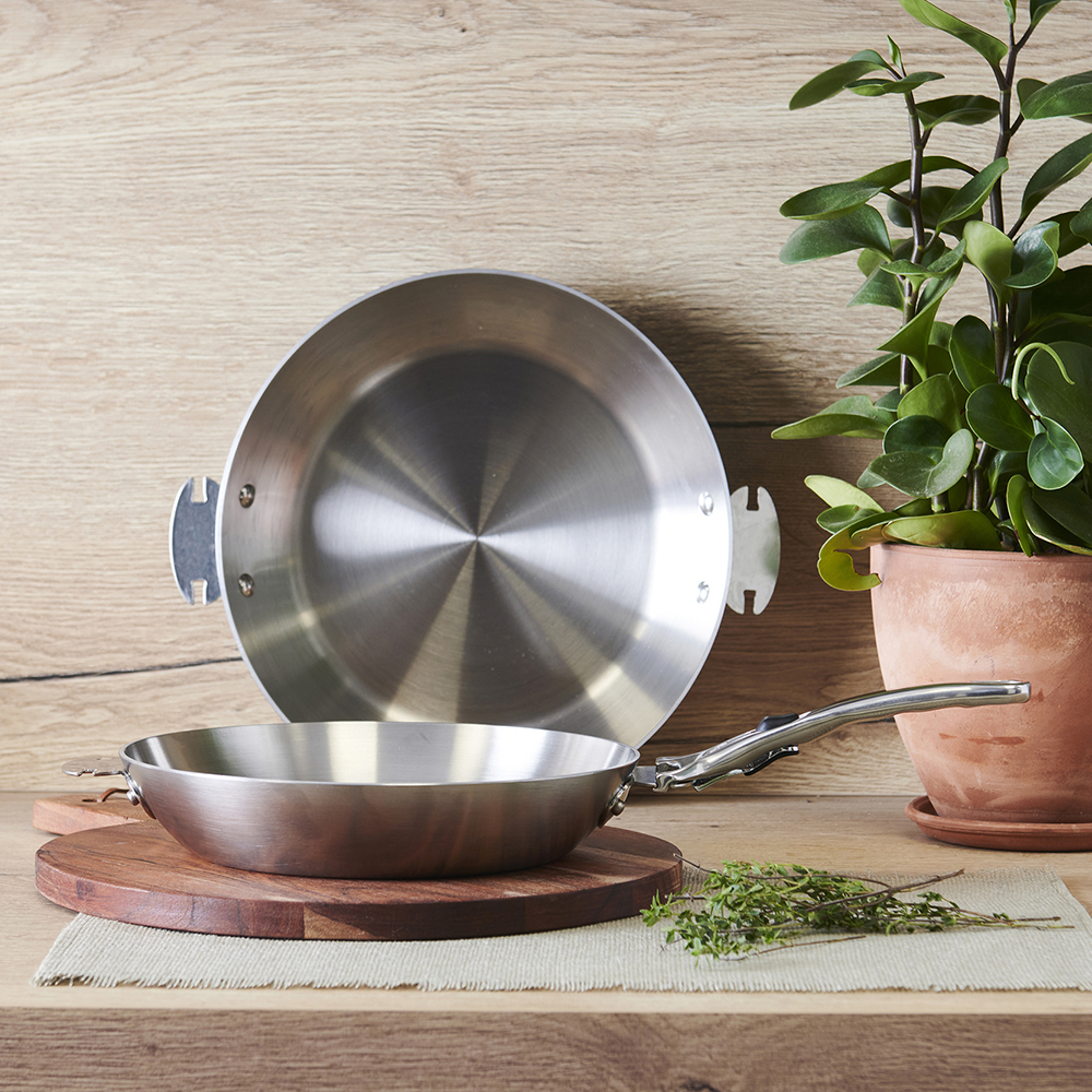 LOQY Alchimy 活動柄系列 l 3層複合不鏽鋼平底鍋  (需另選購握柄)