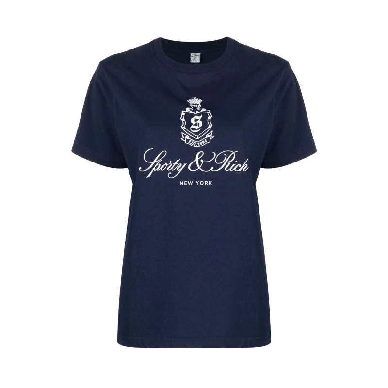 SPORTY&RICH /CLASSIC LOGO EMB ポロ Classic Logo Embroidered Polo - Cream – Sporty & Rich