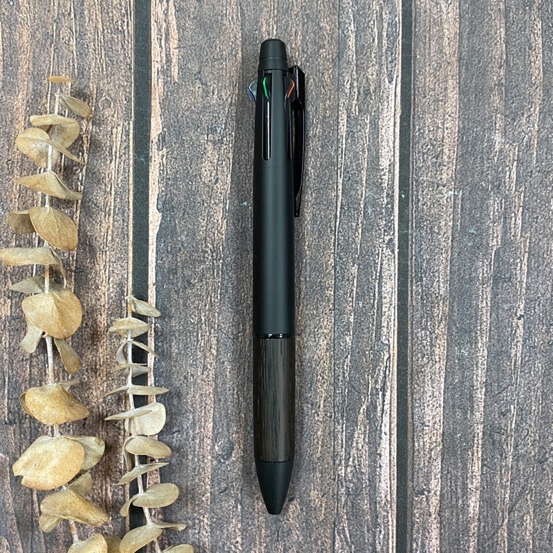 UNI 三菱 jetstream 4+1多機能筆 橡木桶版